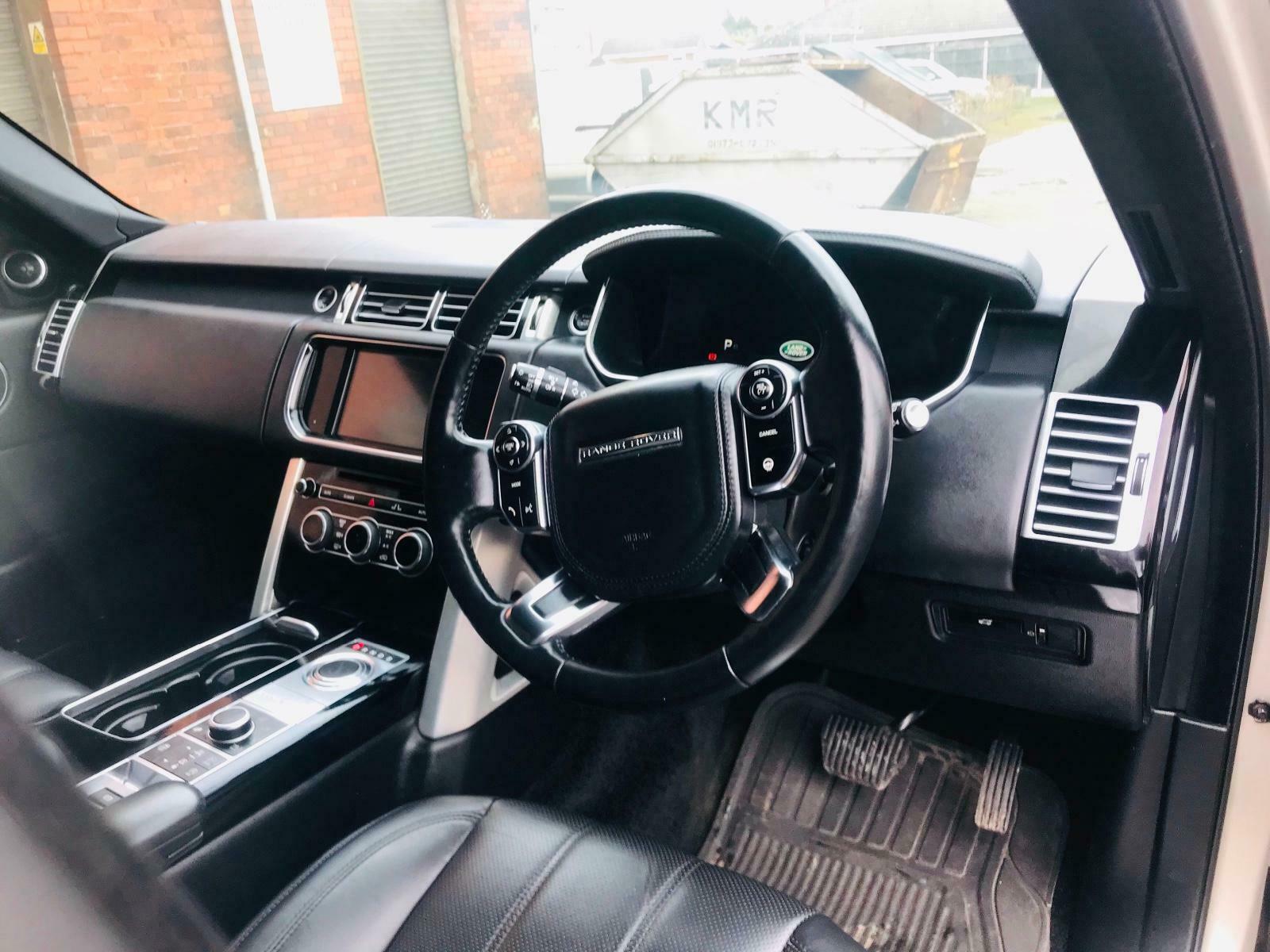 Range rover vogue интерьер